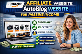create a profitable amazon affiliate autoblog website for passive income