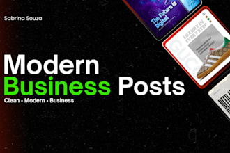 design a premium social media setup that stands out