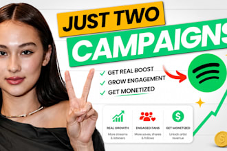 do organic USA spotify music promotion