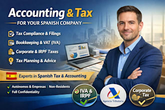 manage accounting and tax for your spanish company