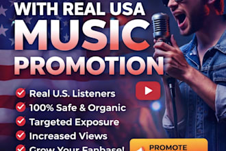 do viral USA youtube music promotion USA music video promotion