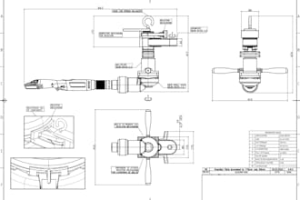 3d cad design, solidworks modeling and drawings