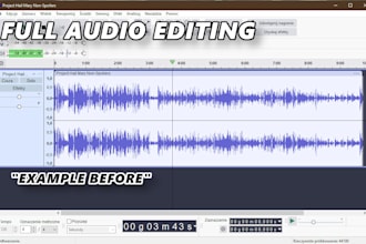 clean and enhance your audio for youtube and videos