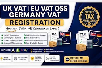 do UK vat registration, eu vat oss, amazon vat, germany vat number registration