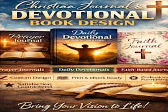 format, design christian journal, prayer book journal, daily devotional