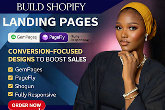 build shopify landing pages gempages product pareplo pagefly sales page smashing