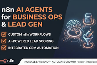 build n8n ai agents for automated lead generation and business ops
