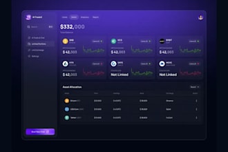 develop stock trading app crypto trading app forex trading app trading website