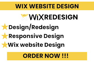 wix website design redesign website wix redesign website