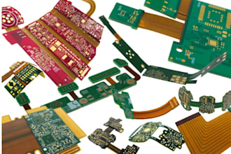 design rigid, flexible and rigid flex pcb  multilayer, high speed, gerber ready