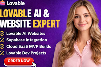 lovable ai lovable website ai website lovable supabase lovable cloud saas mvp
