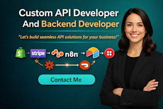 fix or develop any API integration