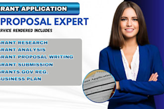 write grant proposals grant writing research grant application and business plan