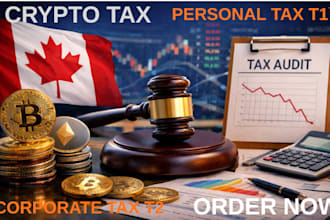 file crypto tax, canadian tax, corporation tax t2, personal tax t1, business tax