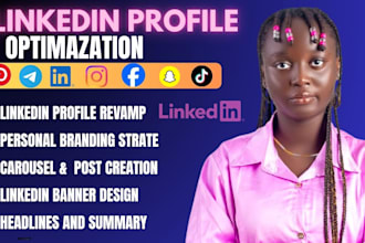 your professional manager for linkedin marketing and profile growth