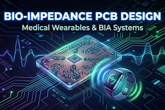 design bio impedance pcb for medical wearables and bia system