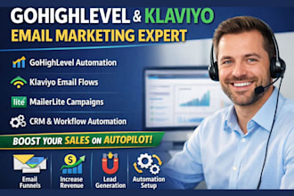 gohighlevel automation gohighlevel expert ai agent klaviyo email marketing ghl
