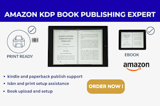 book publishing and amazon kdp book publishing