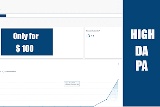 increase domain authority moz da40 with high quality backlinks