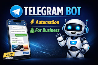 create a powerful telegram bot for your business