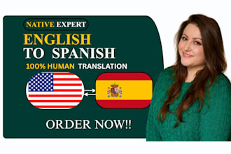 manually translate your book from english to spanish, spanish to english