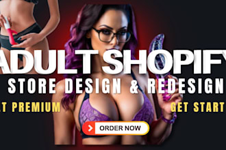 adult toy store design shopify adult store design SEO and branding