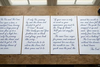 create custom handwritten notes or letters