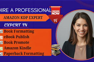 format your book for amazon kdp and ebook publishing