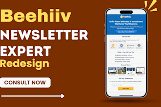 create beehiiv newsletter design beehiv landing page beehiv ai email automation