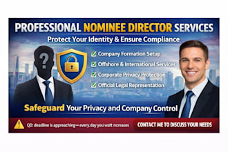 be your trusted nominee director service and compliance