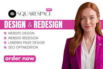 design squarespace website, redesign squarespace website, squarespace expert