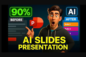 develop saas ai presentation generator website, PPT maker app, pitch deck