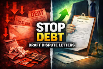 help remove bankruptcy and create legal dispute letters