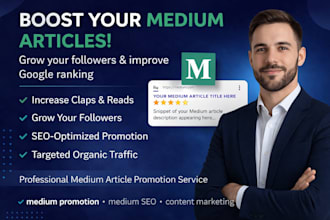 do organic medium article,SEO marketing promotion increase your medium followers