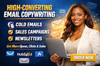 write high converting email copy for cold emails, sales and campaigns