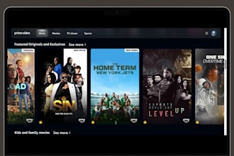 build cinema website streaming website theater website filmmaker website