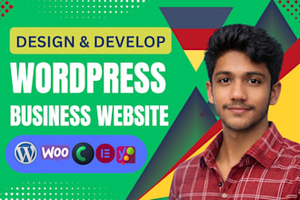 build wordpress business website for small business
