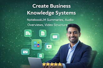 create notebooklm docs, audio overviews, videos, knowledge systems