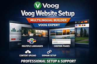 voog website design multilingual voog website builder voog expert setup