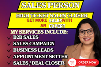 high ticket sales closer appointment setter sales closer sales representative