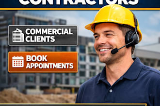 cold call for contractors and set appointments for you