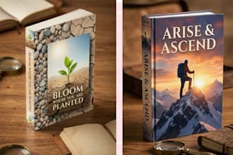 design ebook cover non fiction book cover kdp cover design self help book cover