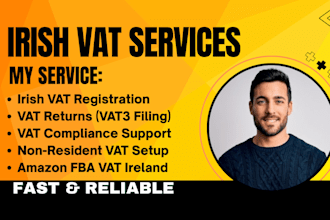 be your irish vat expert, handle vat registration, returns and compliance
