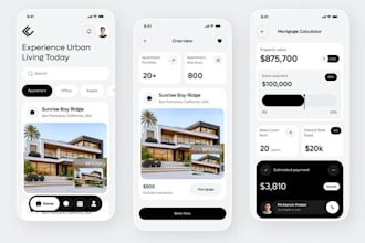 develop ai property management app, real estate app, property listing app