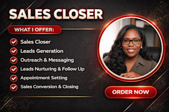 high ticket sales closer health insurance leads travel leads sales agent