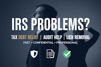 resolve irs audits, remove tax liens, and settle your tax debt legally and fast