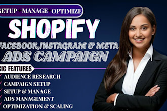 setup shopify facebook ads campaign, fb ads, meta ads, instagram ads