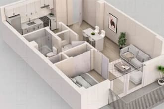 do 3d floor plan for house