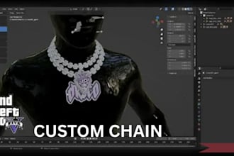 create fully iced, optimise and game ready fivem chain