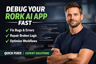 debug rork ai app errors and broken logic